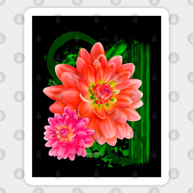 It’s Spring time flowers! Magnet by MetroInk